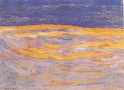 Piet Mondrian Dune painting